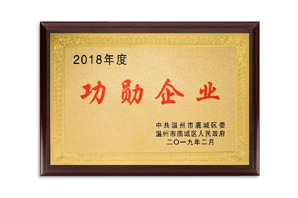 2018年鹿城功勋企业